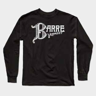 Vintage Barre, VT Long Sleeve T-Shirt